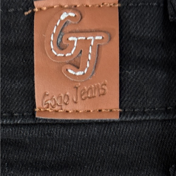 GOGO High Rise Distressed Black Stretch Jeans, Size 30…Brand New with Tags! - Picture 7 of 15